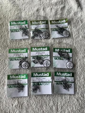 adv 84 / NIEUW mixset 9 blisters diverse  MUSTAD ultrapoint beschikbaar voor biedingen