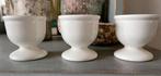 3 witte retro eierdopjes Emsa kunststof, Huis en Inrichting, Keuken | Servies, Overige materialen, Overige typen, Ophalen of Verzenden