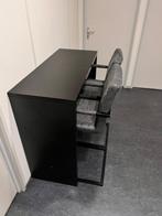 Bar tafel met 2 hoge bar krukken., Ophalen of Verzenden, Zo goed als nieuw
