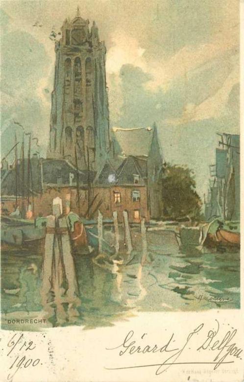 (300-467-037) Dordrecht, Verzamelen, Ansichtkaarten | Nederland, Zuid-Holland, Verzenden