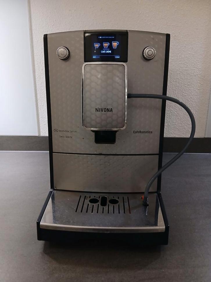 Nivona CafeRomatica Espresso Machine, Witgoed en Apparatuur, Koffiezetapparaten, Gebruikt, Gemalen koffie, Koffiebonen, Espresso apparaat
