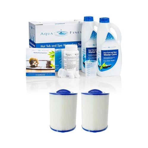 Combi deal: AquaFinesse waterbehandeling + 2 korte filters, Tuin en Terras, Zwembad-toebehoren, Nieuw, Ophalen