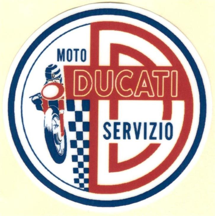 Ducati Servizio sticker #7, Motoren, Accessoires | Stickers, Ophalen of Verzenden