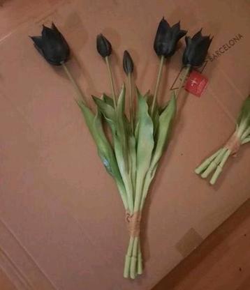 Real Touch Tulpen Kunsttulpen Papegaai Tulpen Nieuw  beschikbaar voor biedingen