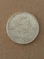 Belgie 100 francs 1949 zilver, Postzegels en Munten, Munten | België, Ophalen of Verzenden, Zilver