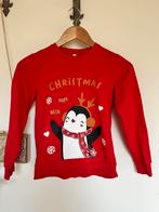 Kersttrui rood puinguin, Ophalen of Verzenden, Zo goed als nieuw, Meisje, Trui of Vest