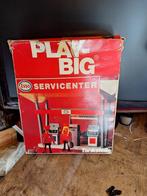 Vintage Playmobil Play-Big Esso tankstation in doos 1980's, Kinderen en Baby's, Speelgoed | Playmobil, Ophalen of Verzenden, Gebruikt