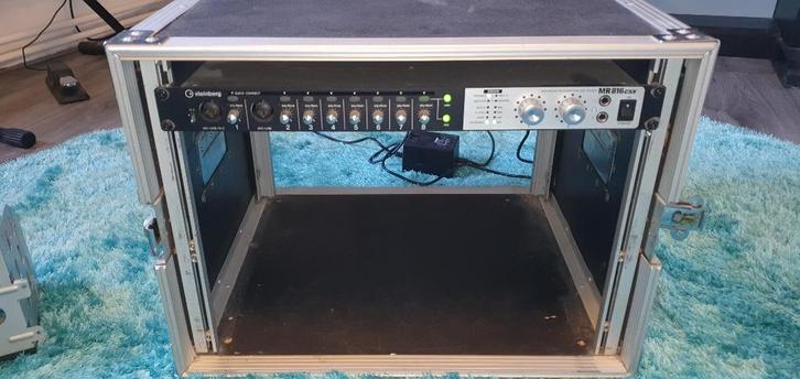 Studio 19"Rack 40cm hoog + 19" metalen PC kast, Muziek en Instrumenten, Behuizingen en Koffers, Gebruikt, Overige instrumenten