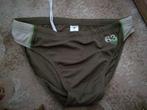 nog nieuwe Zwembroek zwemslip legergroen  L, Maat 52/54 (L), Verzenden, Shamp, Zwemslip