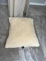 100% scheerwollen kussenhoes - zeer nette staat, Eenpersoons, Wit, Ophalen of Verzenden, Zo goed als nieuw