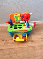 Werkbank met Gereedschap Vormenstoof met licht en geluid, Kinderen en Baby's, Speelgoed | Fisher-Price, Ophalen of Verzenden, Zo goed als nieuw
