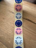 Enjoy Your Gift Stickers - 50 Stuks, Ophalen of Verzenden, Nieuw, Sticker
