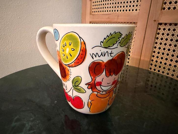 Blond Amsterdam veggies mok, Huis en Inrichting, Keuken | Servies, Zo goed als nieuw, Kop(pen) en/of Schotel(s), Blond Amsterdam