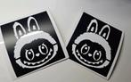 Lafufu (labubu) sticker schmink verf glitter tattoo sjabloon, Ophalen of Verzenden, Nieuw