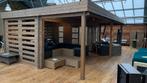 Showmodel Tuindeco Vijfhoek Louvre Platdak - OP = OP, Ophalen, Tuinhuis, Zo goed als nieuw, 2 ramen