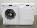 Miele W 5847 Wasmachine & Miele T 8847 WP Wasdroger, Ophalen, Refurbished, Voorlader, Energieklasse A of zuiniger