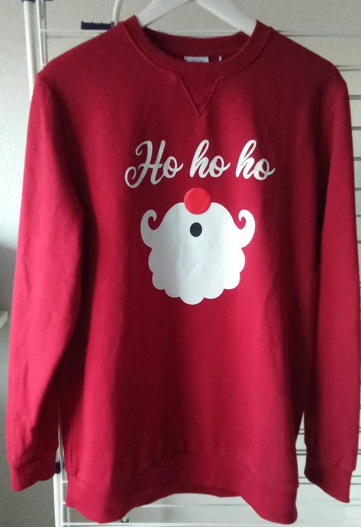 Kersttrui sweater heren maat L, Diversen, Kerst, Zo goed als nieuw, Ophalen