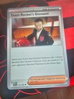 Pokémon kaart - Destined Rivals - Team Rocket's Giovanni, Ophalen of Verzenden, Nieuw, Losse kaart