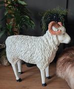 Polystone schaap met hoorns / kunststof schaap, Ophalen, Nieuw, Kunststof