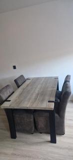 eettafel 160cm, Huis en Inrichting, Tafels | Eettafels, Ophalen, 50 tot 100 cm, Zo goed als nieuw, 150 tot 200 cm