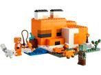 LEGO Minecraft De Vossenhut (21178), Ophalen of Verzenden, Zo goed als nieuw
