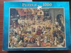 Puzzel schilderij Pieter Brueghel 1000 stuks, Zo goed als nieuw, Ophalen