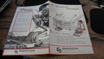 Folder  SAARLOOS  ,  Uitlijn Equipment  ,  jaren  60, Verzenden, Gelezen, Overige merken