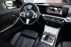 BMW 3 Serie 330e M-Sport Pano ACC H/K 360 HUD 19inch El-zete, Gebruikt, Zwart, 4 cilinders, Zwart