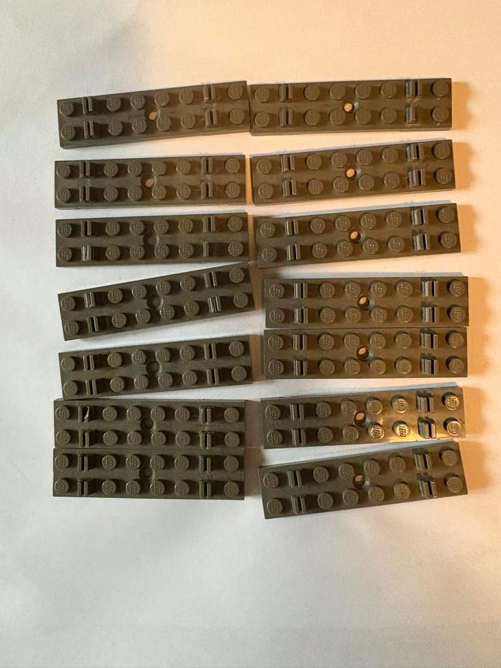 Oude Lego Treinrails Bevestigingsstukken, Kinderen en Baby's, Speelgoed | Duplo en Lego, Gebruikt, Lego, Losse stenen, Ophalen of Verzenden