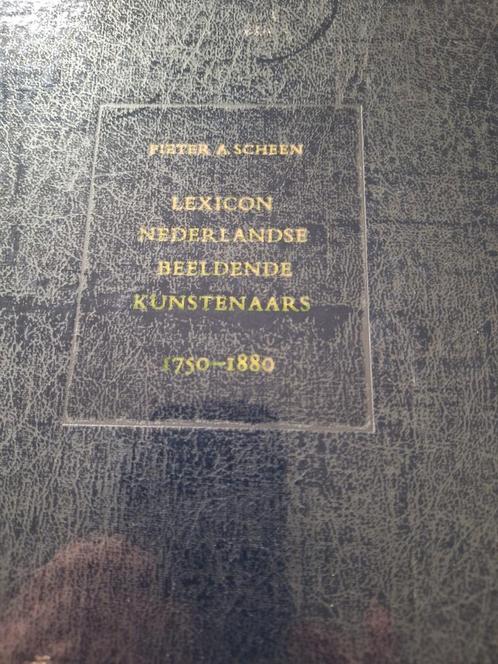 PIETER .Scheen. Lexicon Ned.Beeldende Kunstenaars1750/1880., Antiek en Kunst, Kunst | Overige Kunst, Ophalen of Verzenden