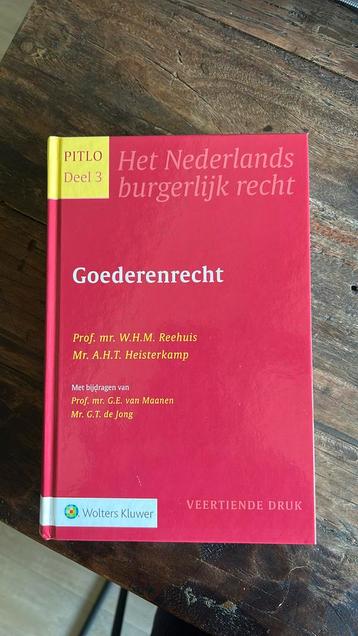 Pitlo 3 - Goederenrecht 14e druk beschikbaar voor biedingen