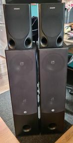 4 x speaker box, Ophalen of Verzenden, Zo goed als nieuw, 60 tot 120 watt, Sony