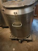 Dubbelwandig rvs vat, Ophalen