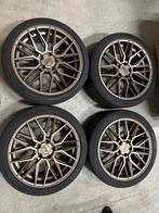 Niche Velgen Breedset BMW F30 met Bridgestone Banden, Gebruikt, Overige, Banden en Velgen, Personenwagen