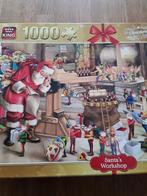 Kerstpuzzel 1000 stukjes, Hobby en Vrije tijd, Denksport en Puzzels, Ophalen, 500 t/m 1500 stukjes, Zo goed als nieuw