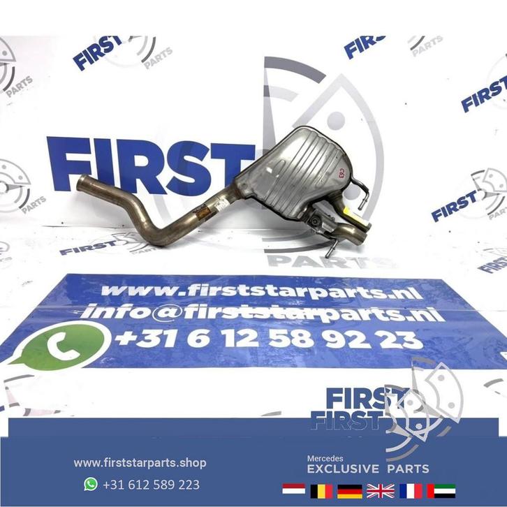 C63 S AMG W205 uitlaat EINDDEMPER Mercedes C Klasse einddemp, Auto-onderdelen, Uitlaatsystemen, Mercedes-Benz, Gebruikt, Ophalen of Verzenden