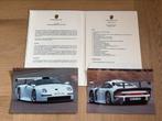 Porsche 911 GT1 Road Version Press kit - Zeldzaam!, Porsche, Ophalen of Verzenden, Zo goed als nieuw, Porsche