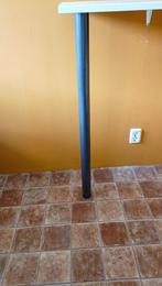 Tafelpoot antraciet 110cm hoog 6cm doorsnee als nieuw, Ophalen, Minder dan 50 cm, 100 tot 150 cm, Rond
