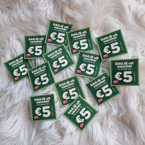 Plus "Dagje uit" vouchers - 13 stuks, Hobby en Vrije tijd, Spaarzegeltjes, Overige typen, Winkel, Super of Benzinepomp, Ophalen of Verzenden