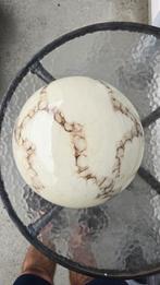 Vintage Art Deco, Huis en Inrichting, Lampen | Lampenkappen, 25 tot 50 cm, Crème, Rond, Ophalen of Verzenden