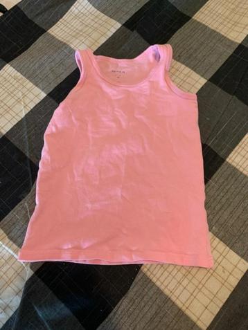 Roze hemdshirtje van Name It. Maat 98 beschikbaar voor biedingen