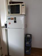 Zanussi koelkast, werkt nog uitstekend eind mei beschikbaar, Met vriesvak, Gebruikt, 45 tot 60 cm, Ophalen