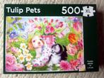 Tulp Huisdieren 500 XL - compleet, Hobby en Vrije tijd, Ophalen of Verzenden, 500 t/m 1500 stukjes, Zo goed als nieuw, Legpuzzel