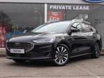 Ford Focus Wagon 1.0 EcoBoost Hybrid Titanium X | 17" Lichtm, Gebruikt, Zwart, Origineel Nederlands, Handgeschakeld