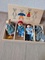 Houten Aankleed popjes/ beertjes, Ophalen of Verzenden, Zo goed als nieuw