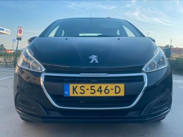 Peugeot 208 1.2 VTI 60KW/82PK 5-D 2016 Zwart / NAVI / NAP*** beschikbaar voor biedingen