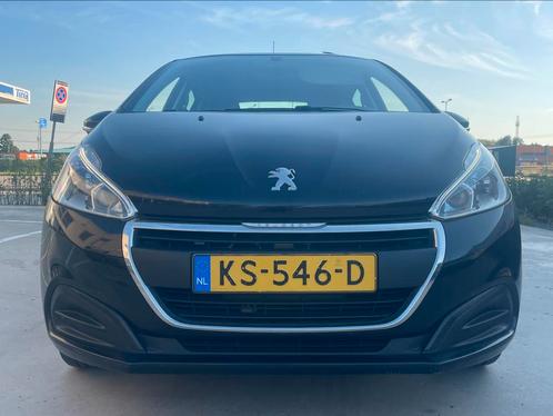 Peugeot 208 1.2 VTI 60KW/82PK 5-D 2016 Zwart / NAVI / NAP***, Auto's, Peugeot, Bedrijf, ABS, Adaptieve lichten, Airbags, Airconditioning