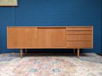 Vintage eiken lowboard, jaren 60, Ophalen, Huis en Inrichting