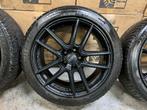 VELGEN + WINTERBANDEN 18 INCH 5X108 MICHELIN 235-45-18 VOLVO, Auto-onderdelen, Banden en Velgen, Ophalen, 18 inch, Gebruikt, Banden en Velgen
