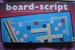 BOARD - SCRIPT  BORDSPEL VAN JUMBO 2tot4sp. voor 3.95euro., Gebruikt, Ophalen of Verzenden, Drie of vier spelers